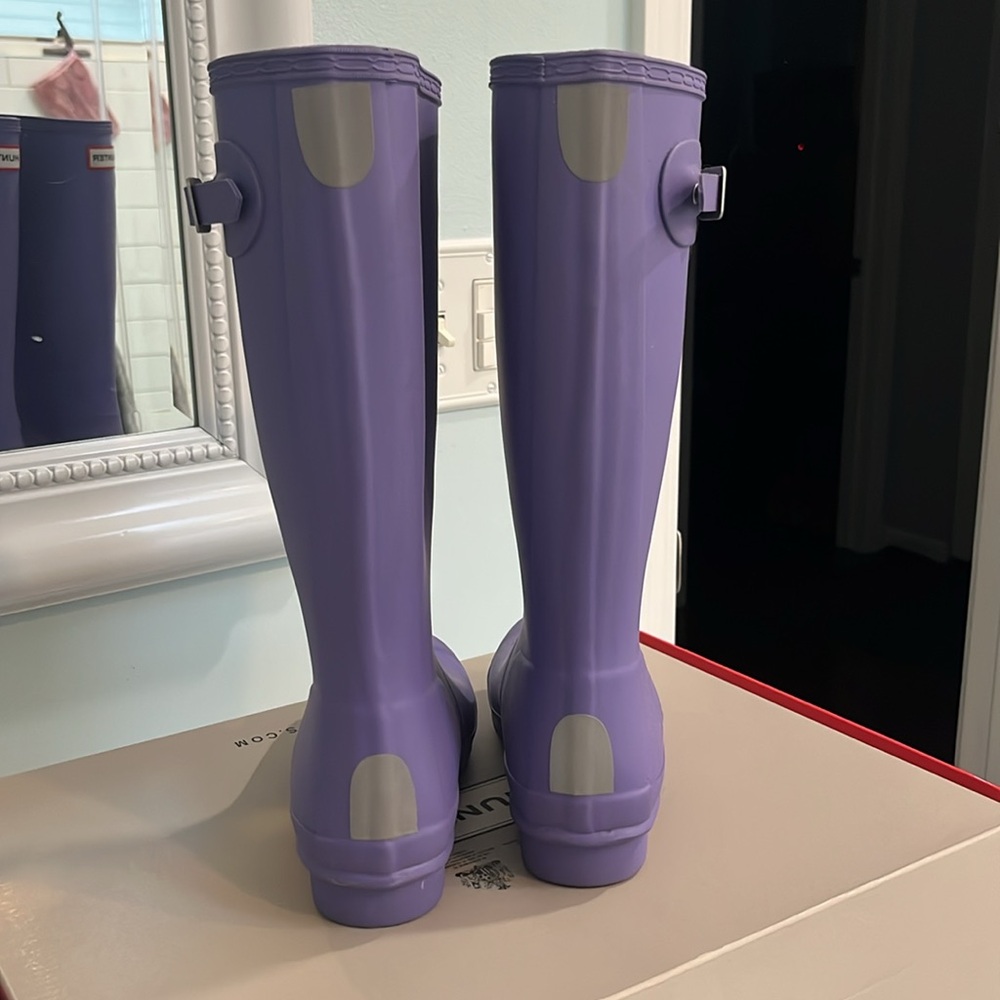 Purple Hunter boots: kids - Picture 3 of 8